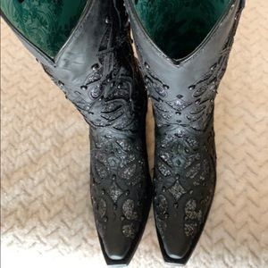 Corral handcrafted leather boots